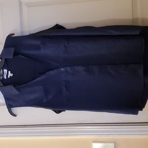 Express Sleeves Button-Down Blouse